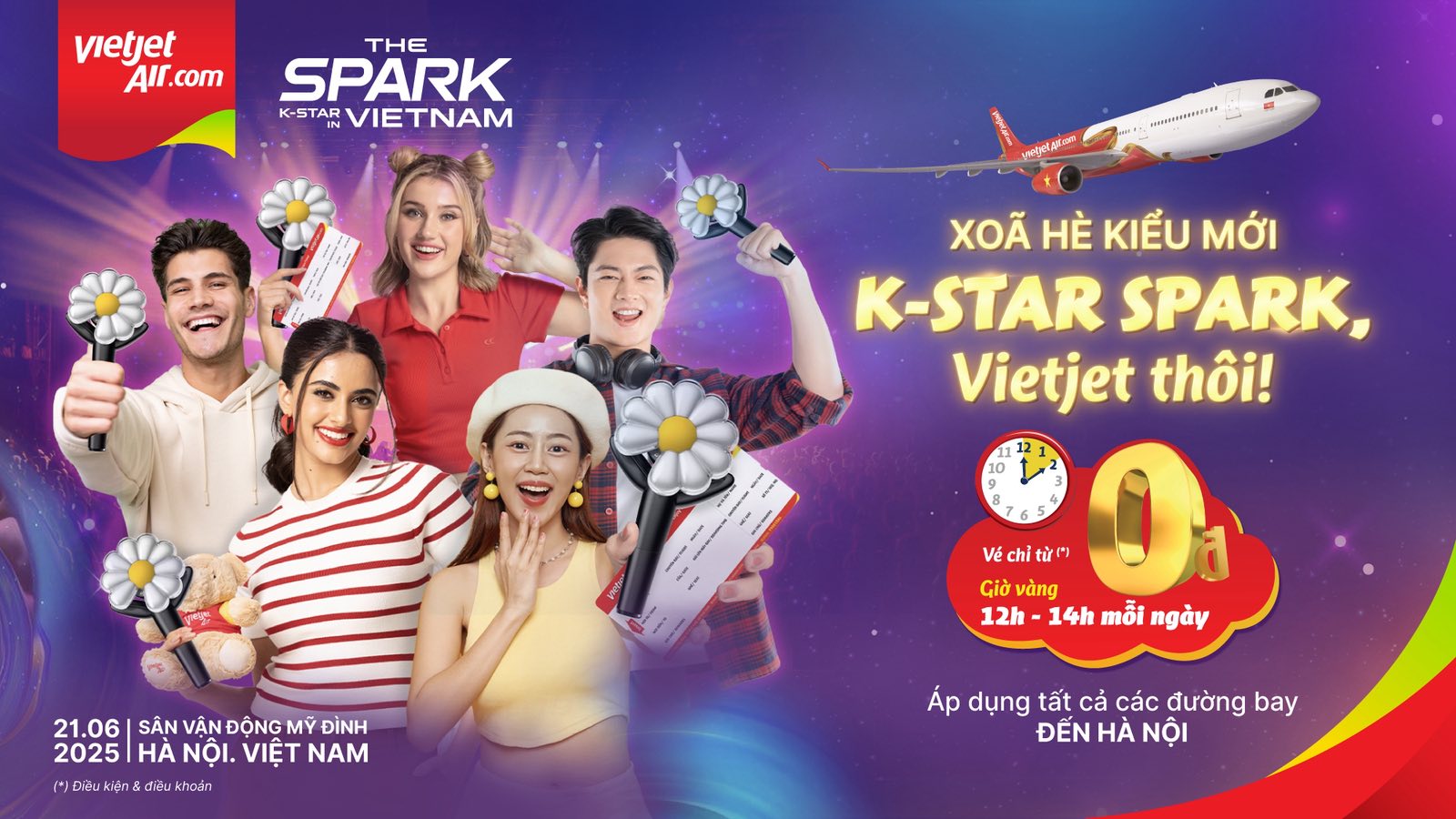 Vietjet đồng hành cùng đại nhạc hội K-Star Spark in Vietnam- Ảnh 1.