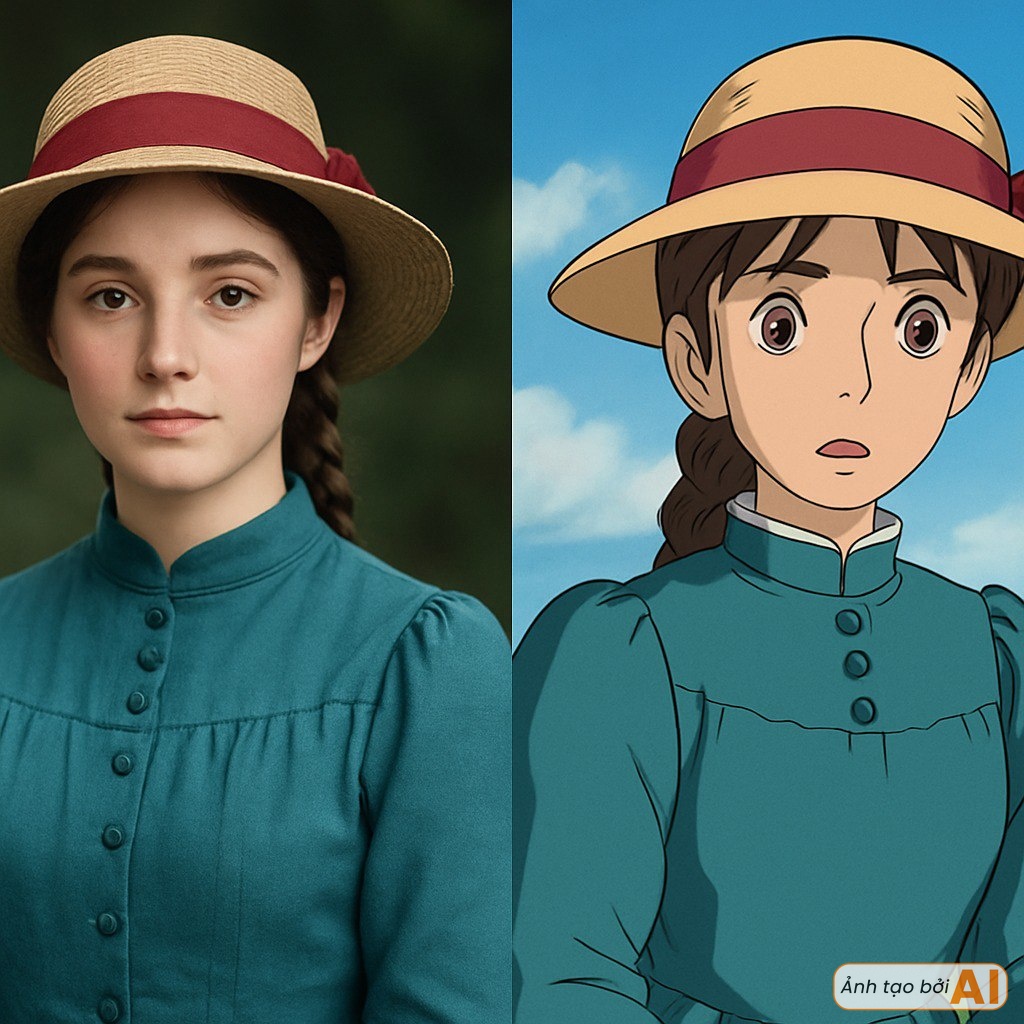 Dàn nhân vật hoạt hình Ghibli hoá người thật: 1 nàng công chúa đẹp hơn bản gốc, kéo đến ảnh cuối mà hết hồn- Ảnh 4.