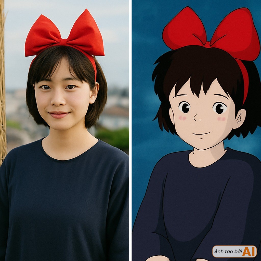 Dàn nhân vật hoạt hình Ghibli hoá người thật: 1 nàng công chúa đẹp hơn bản gốc, kéo đến ảnh cuối mà hết hồn- Ảnh 7.