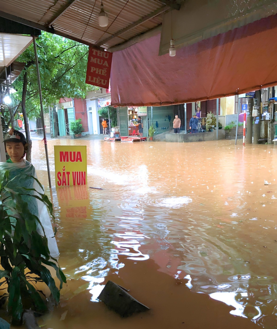 Mưa lớn tại Tuyên Quang, Yên Bái: Nhà cửa, ô tô ngập trong biển nước- Ảnh 4.
