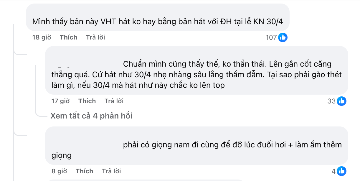 Biểu diễn bản phối mới của ca khúc 4 tỷ view, Võ Hạ Trâm bị chê lên "gân cốt", kém thần thái- Ảnh 2.