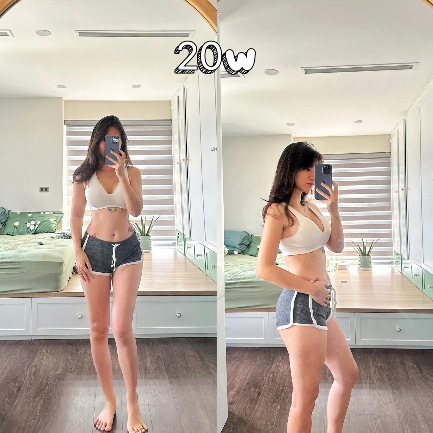 Sinh mổ lần 2 ở tuổi 35 nhưng chỉ 3,5 tháng sau đã có bụng gọn săn chắc, tóc không rụng 1 sợi: Mẹ 2 con tiết lộ bí quyết đơn giản, dễ học hỏi- Ảnh 5. Sinh mổ lần 2 ở tuổi 35 nhưng chỉ 3,5 tháng sau đã có bụng gọn săn chắc, tóc không rụng 1 sợi: Mẹ 2 con tiết lộ bí quyết đơn giản, dễ học hỏi- Ảnh 5.