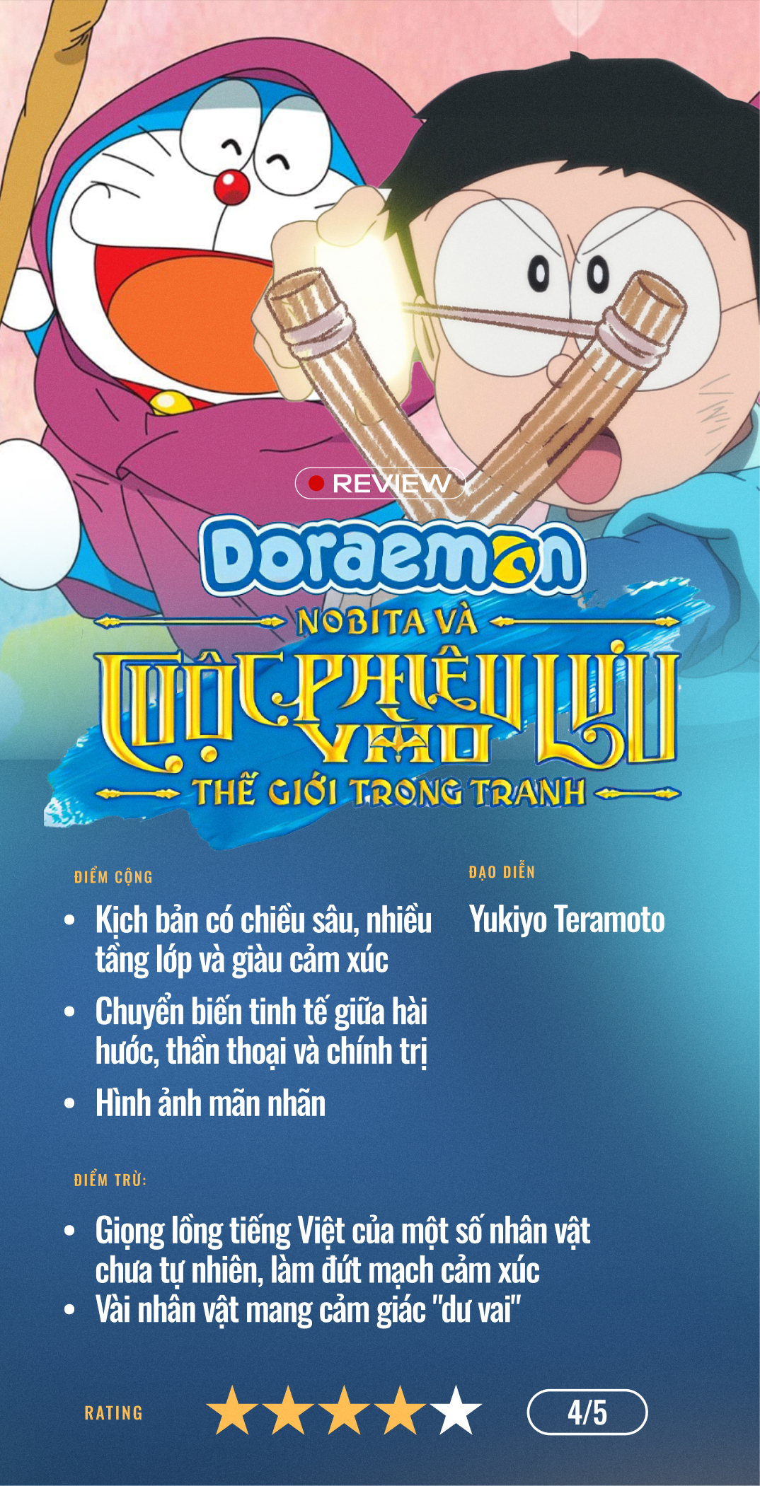 Doraemon Movie 44: Đẹp như triển lãm hội họa, đủ sức lay động cả người lớn- Ảnh 7.