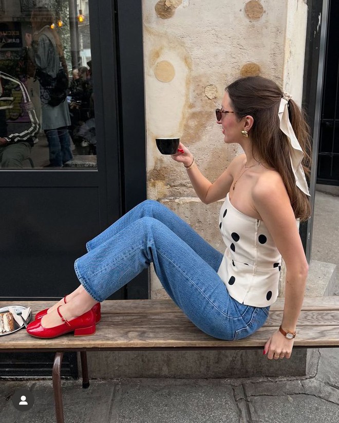Polka Dot lại thống trị làng thời trang, fashionista và IT girl đình đám đều đã điểm danh, bạn thì sao?- Ảnh 18.
