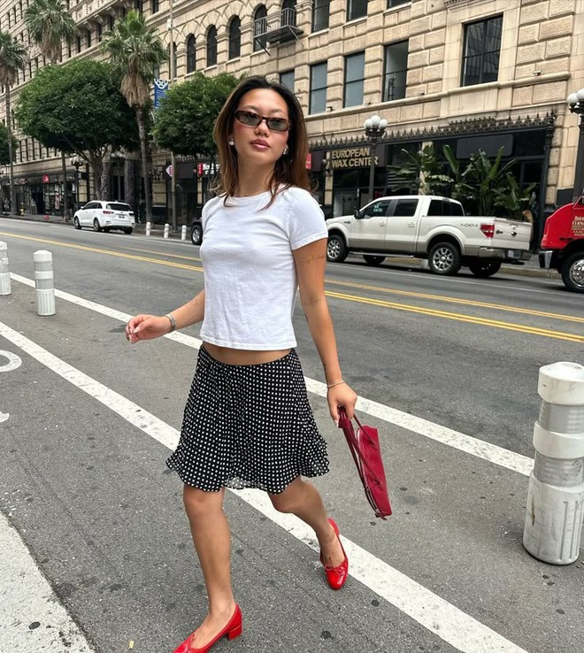 Polka Dot lại thống trị làng thời trang, fashionista và IT girl đình đám đều đã điểm danh, bạn thì sao?- Ảnh 21.
