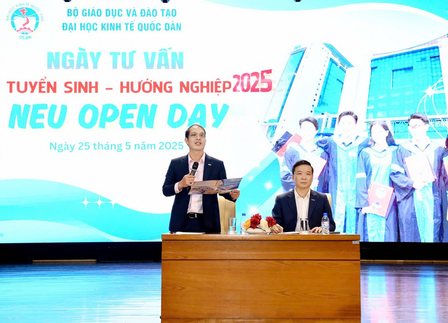 Vì sao phải đăng ký vào ĐH Kinh tế Quốc dân khi chưa có điểm thi tốt nghiệp THPT?- Ảnh 1.