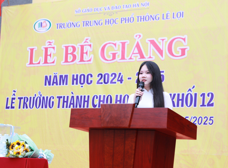 Không khí rộn ràng của thầy trò trong dịp bế giảng năm học- Ảnh 12.