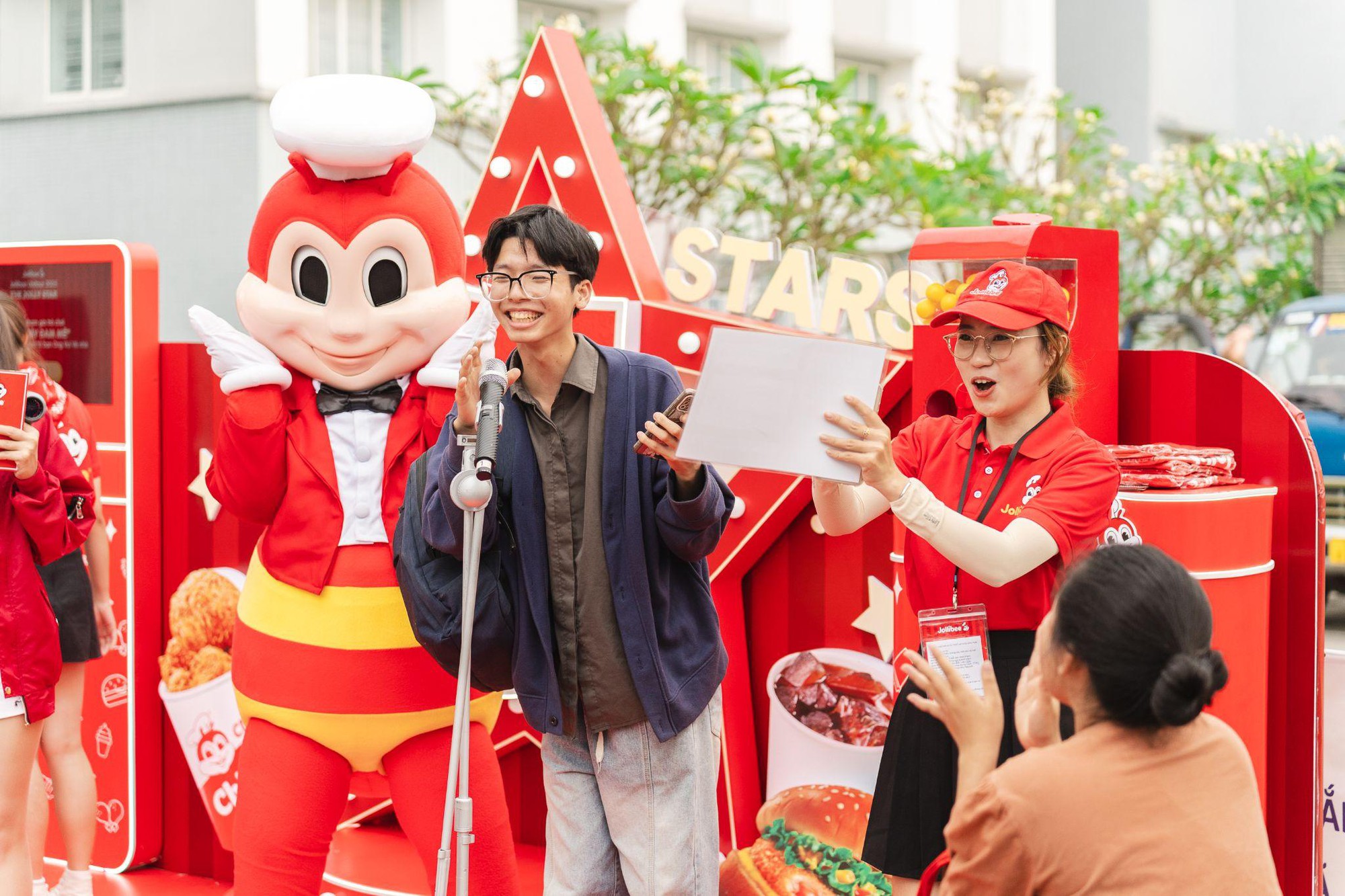 The Jolly Stars của Jollibee Việt Nam tạo sân chơi tài năng cho hàng trăm sinh viên- Ảnh 2.