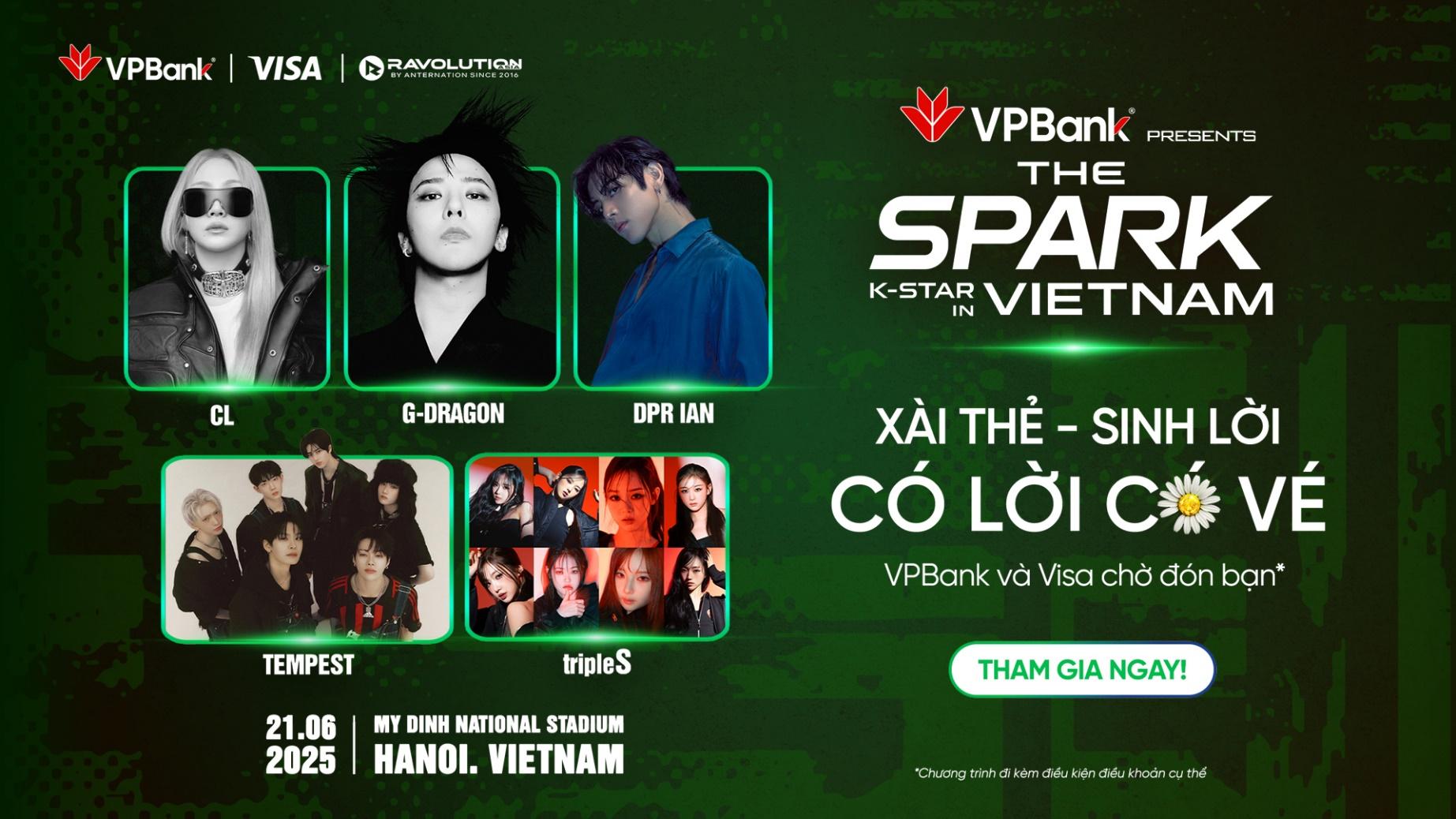Nóng 1000 độ: Lộ diện loạt ưu đãi tặng vé mời xem G-Dragon dành cho khách hàng VPBank- Ảnh 1.