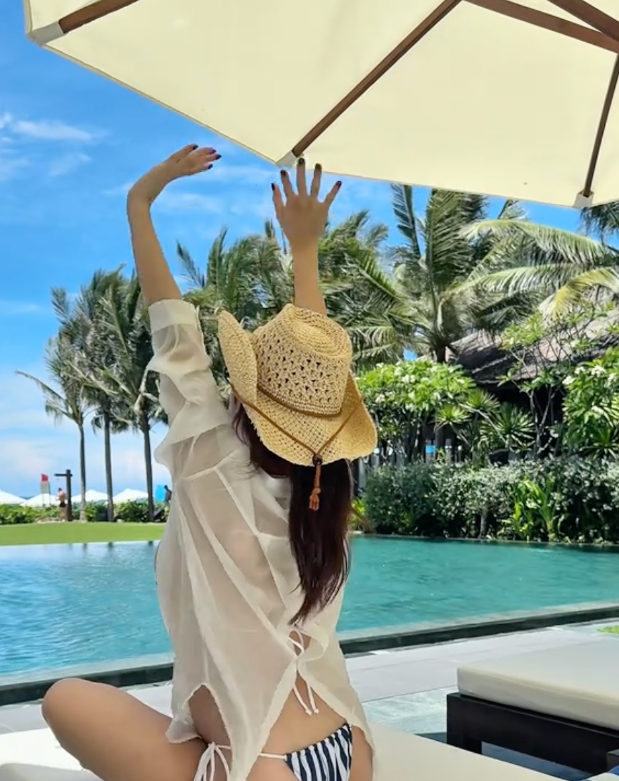 1 khoảnh khắc khiến mỹ nhân Thanh Hoá lộ dấu hiệu mang thai, netizen chúc mừng- Ảnh 1.
