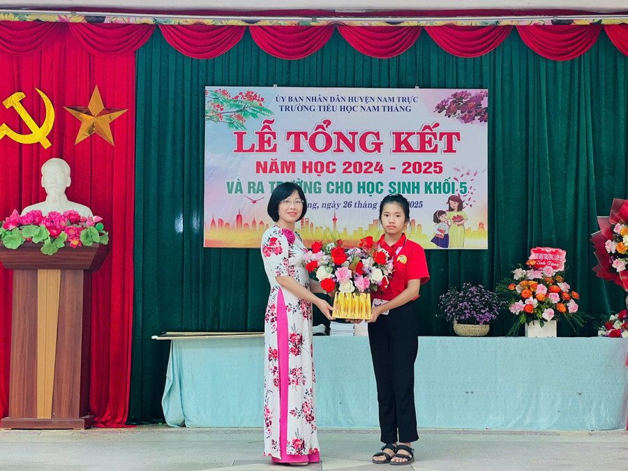 Không khí rộn ràng của thầy trò trong dịp bế giảng năm học- Ảnh 22.