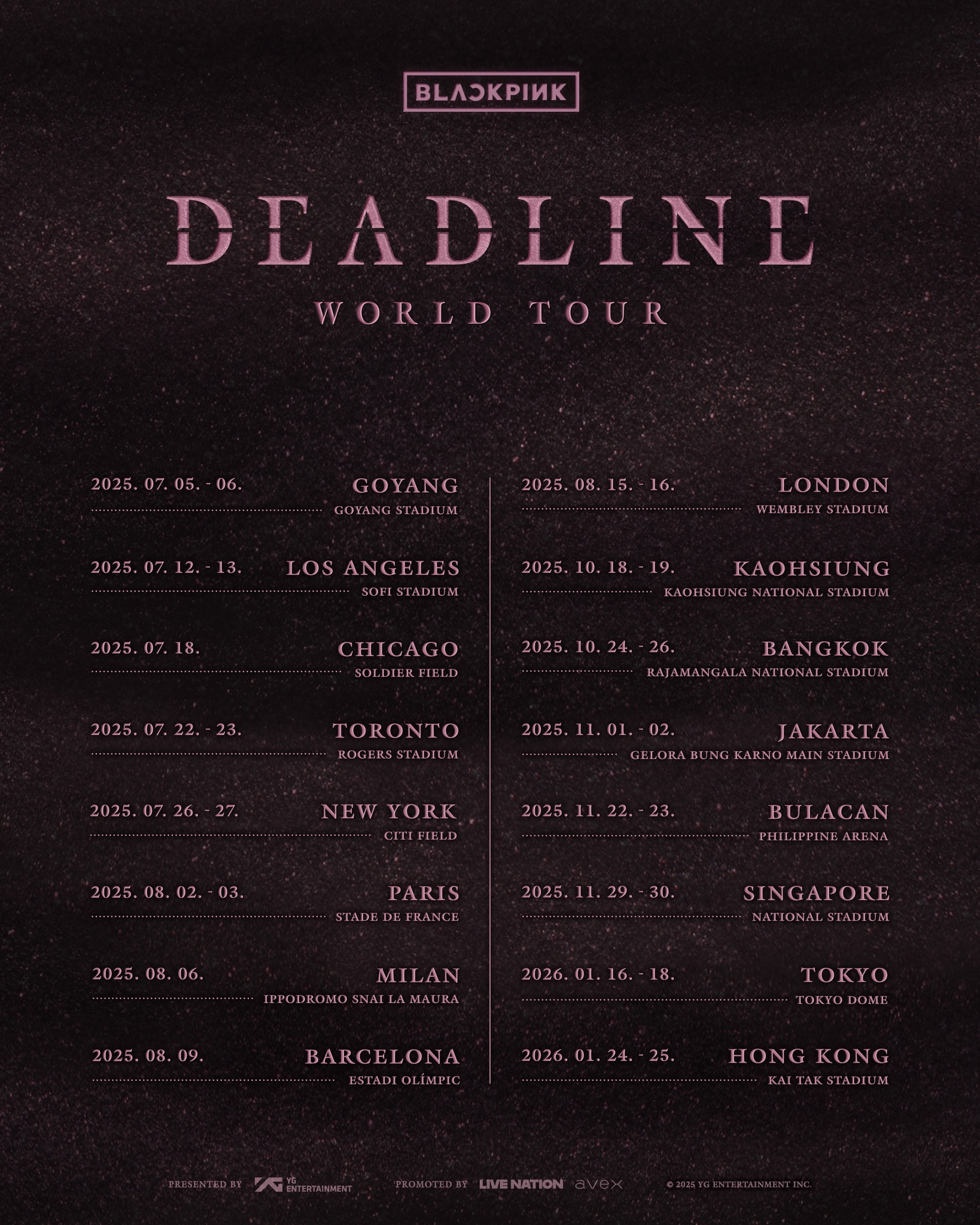 BLACKPINK công bố thêm các điểm World Tour tại Châu Á, thông tin về Việt Nam gây chú ý- Ảnh 1.