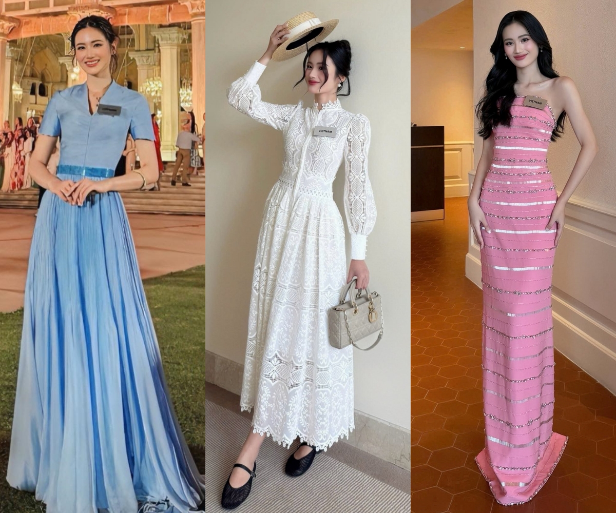 Chấm bao nhiêu điểm cho style của Ý Nhi khi chinh chiến Miss World?- Ảnh 2.