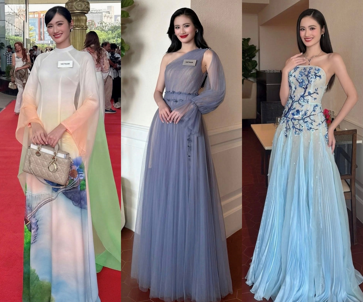 Chấm bao nhiêu điểm cho style của Ý Nhi khi chinh chiến Miss World?- Ảnh 4.