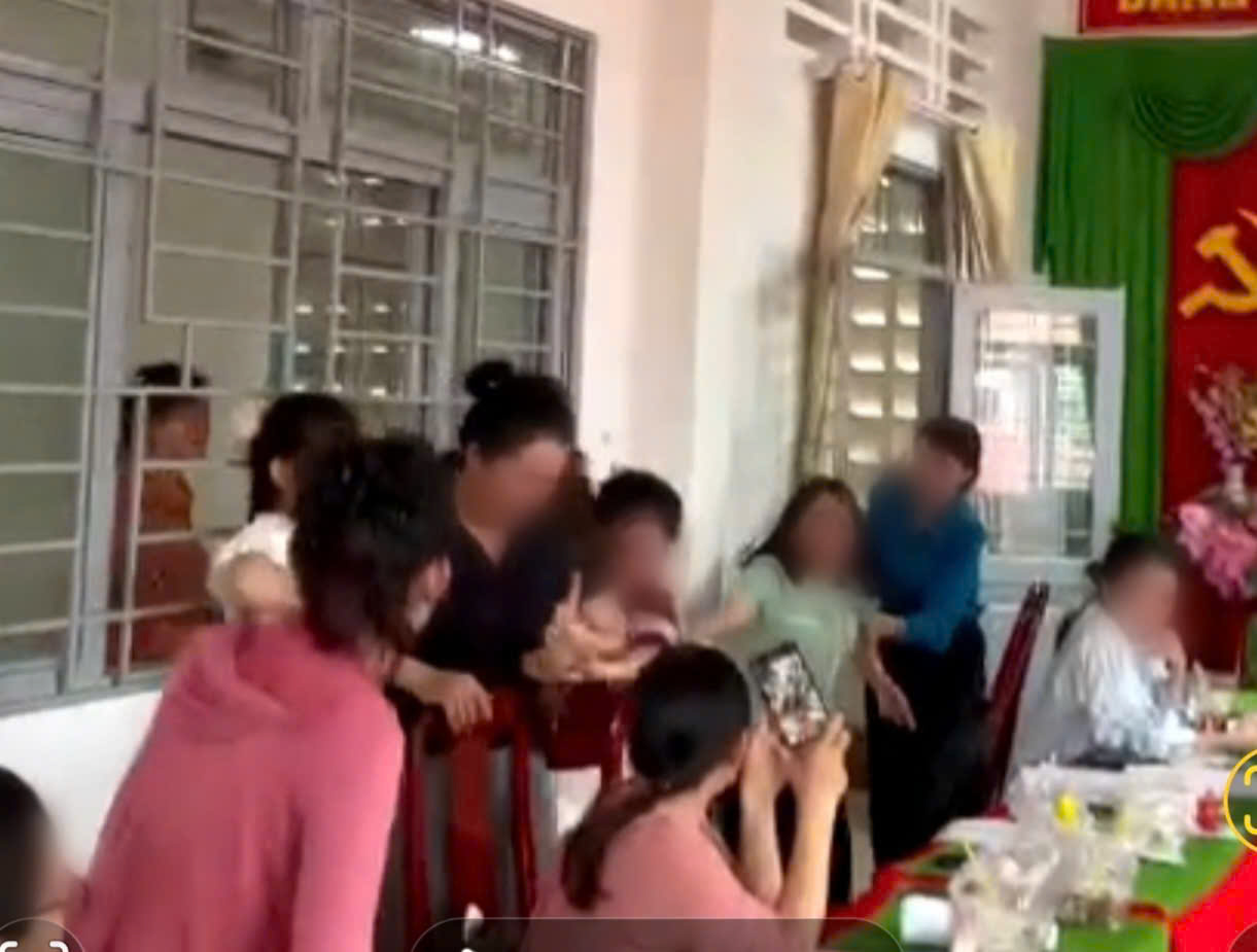 Làm rõ vụ giáo viên trường mầm non ở Phú Quốc xô xát trong cuộc họp cuối năm học- Ảnh 2.