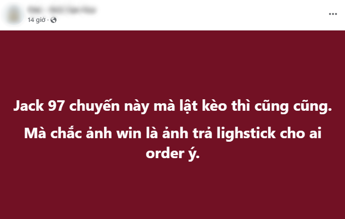 Điều bí ẩn nhất mà đến nay Jack chưa trả lời thỏa đáng, bị netizen quyết hỏi bằng được sau thông cáo kiện Thiên An- Ảnh 2.