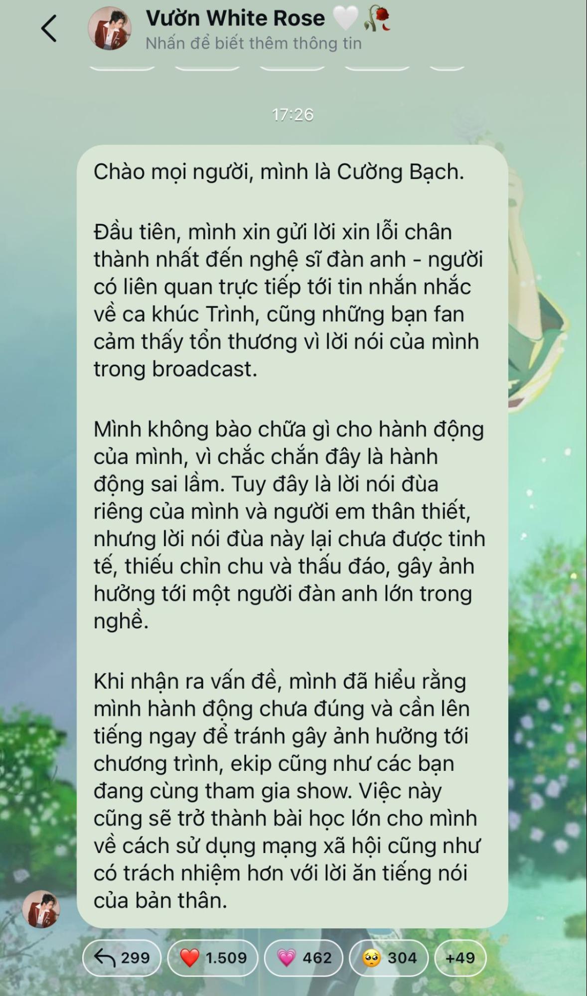 Thí sinh Tân Binh Toàn Năng xin lỗi HIEUTHUHAI vì vạ miệng, lập tức bị BTC đưa ra hình phạt!- Ảnh 3.