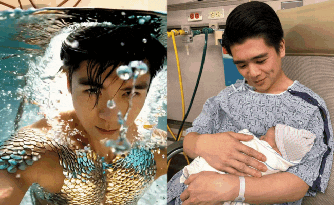 "Bố đơn thân nghìn tỷ" - cậu cả nhà bầu Hiển gây sốt với visual đẹp như tạc tượng qua trend biến hình cực hot- Ảnh 1.