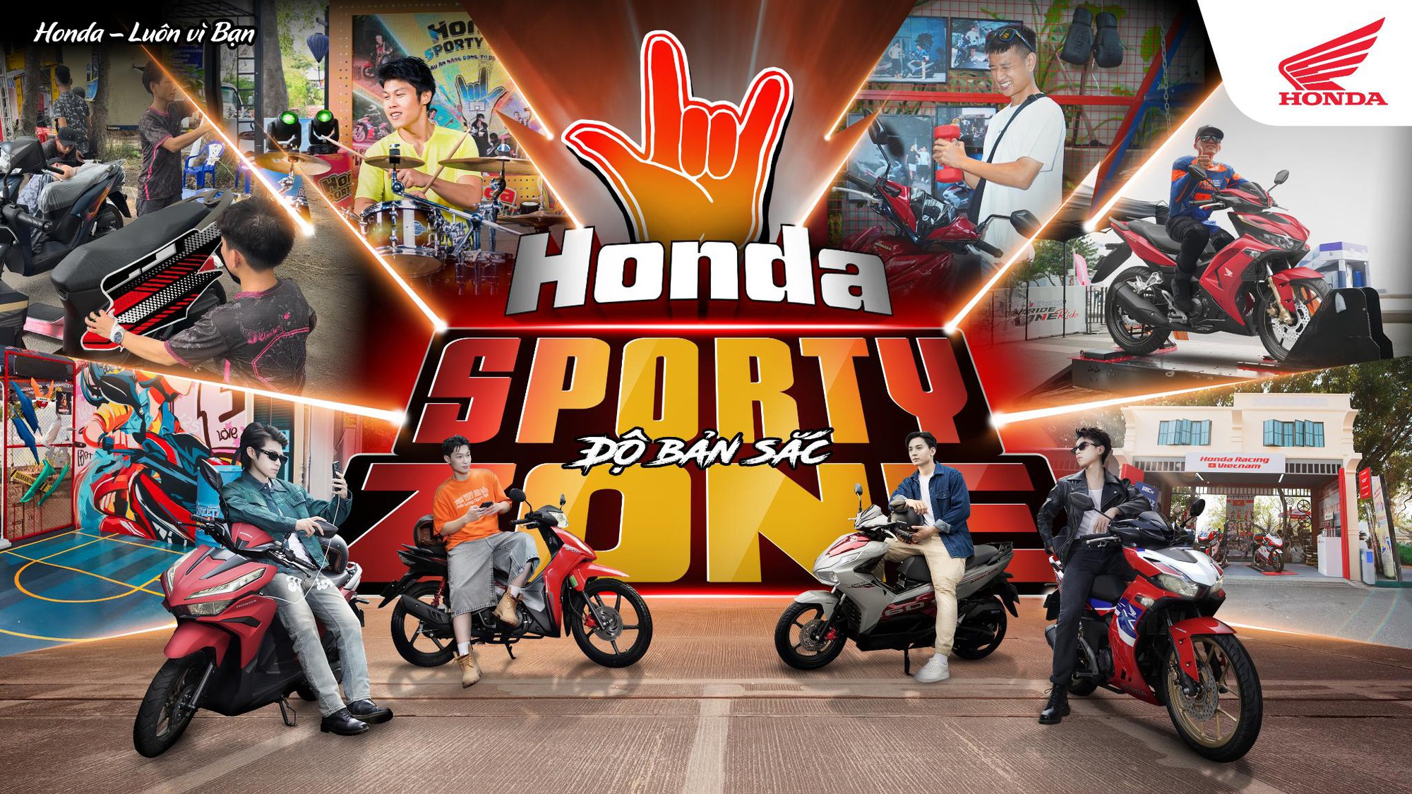 Honda Sporty Zone 2025 - Chuỗi sự kiện "chất" dành cho tín đồ xe thể thao, sẵn sàng "càn quét" 31 tỉnh thành!- Ảnh 1.