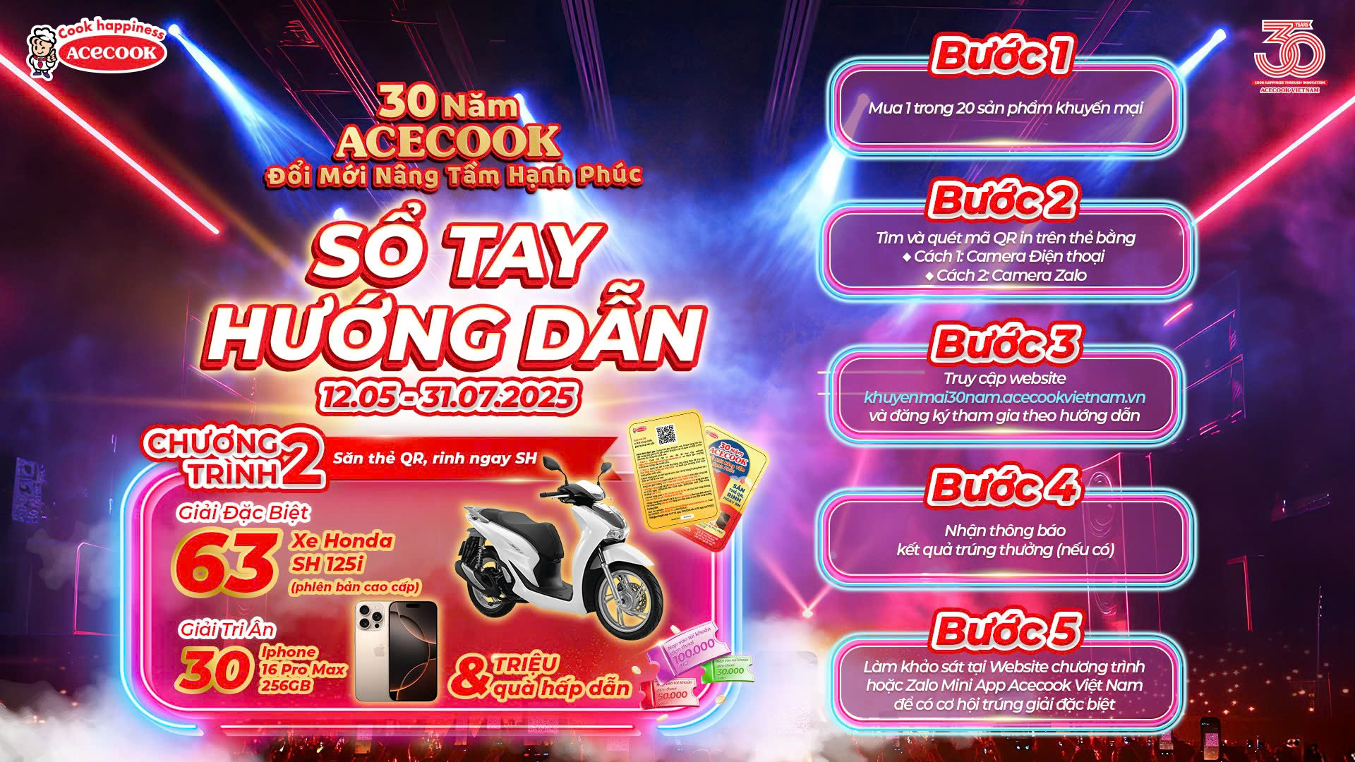 Soobin “bùng nổ” visual, mừng hành trình 30 năm Acecook, trao triệu may mắn trị giá hơn 30 tỷ đồng- Ảnh 3.