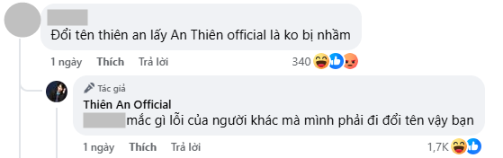 Thiên An ra thông báo, netizen phản ứng trái chiều- Ảnh 2.