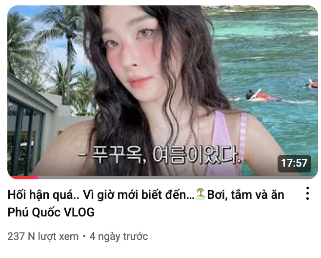 Mỹ nhân Hàn Quốc đình đám cảm thấy “hối hận” vì không đến Phú Quốc sớm hơn, chuyện gì đang xảy ra?- Ảnh 1.