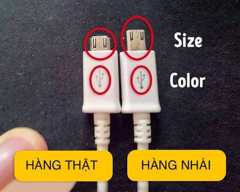 Cách đơn giản phân biệt hàng giả, hàng nhái- Ảnh 2.