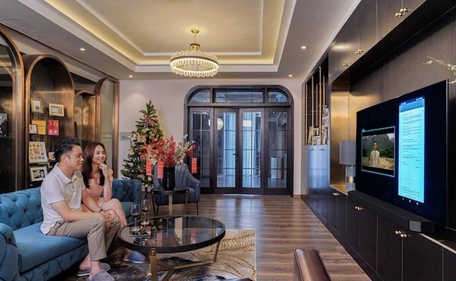 Nữ nghệ sĩ sống bên chồng nổi tiếng trong biệt thự như khách sạn 5 sao ở Thủ Đức, 41 tuổi đẹp như 20- Ảnh 6.