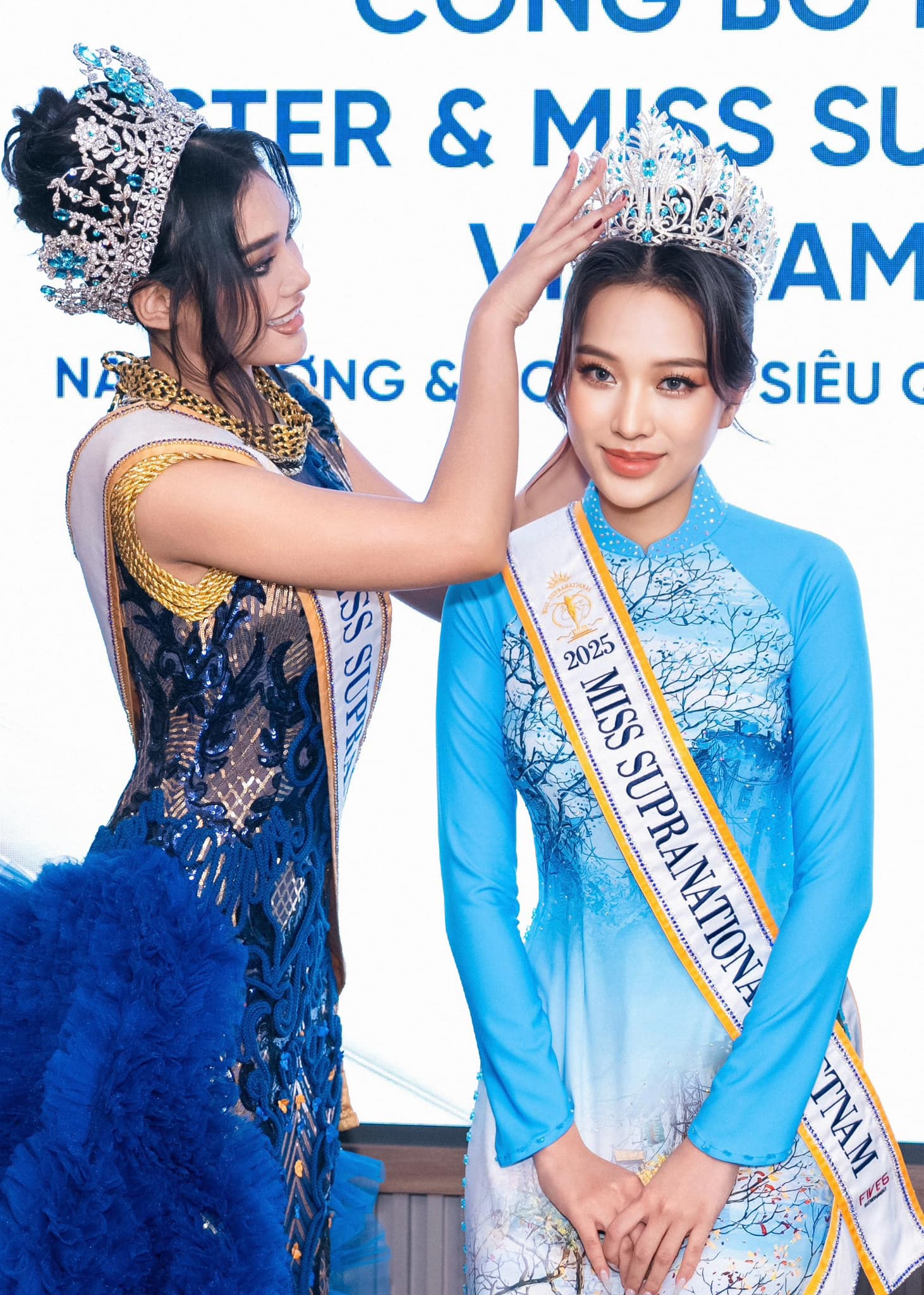 Hoa hậu Kỳ Duyên từ chối trả lời phỏng vấn bằng tiếng Anh, thừa nhận kém ngoại ngữ- Ảnh 1.