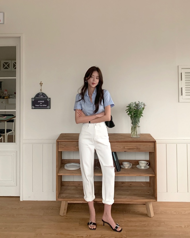 5 mẫu áo sơ mi thịnh hành nhất hiện tại: Có thể phối đồ đơn giản vẫn sành điệu xuất sắc- Ảnh 1.
