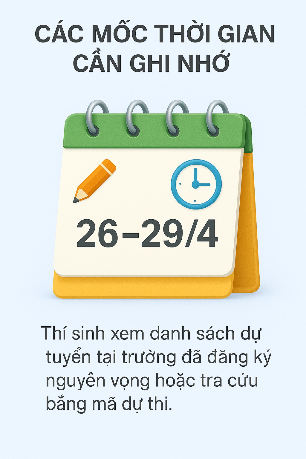 Các mốc thời gian thi vào lớp 10 Hà Nội mà sĩ tử BẮT BUỘC phải nhớ- Ảnh 3.