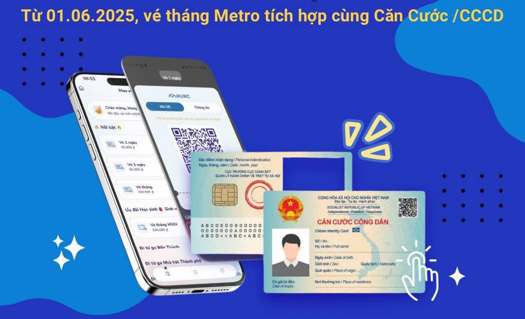 Từ 1/6/2025, có thay đổi mà hành khách đi metro cần biết!- Ảnh 1.