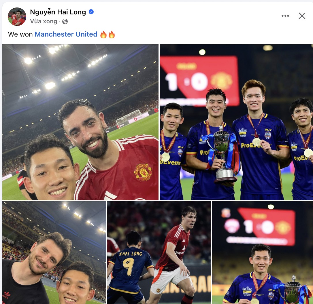 Dàn sao ĐT Việt Nam tưng bừng mừng chiến thắng MU, 1 cái tên được fan MU toàn thế giới gọi tên muốn chiêu mộ- Ảnh 13.