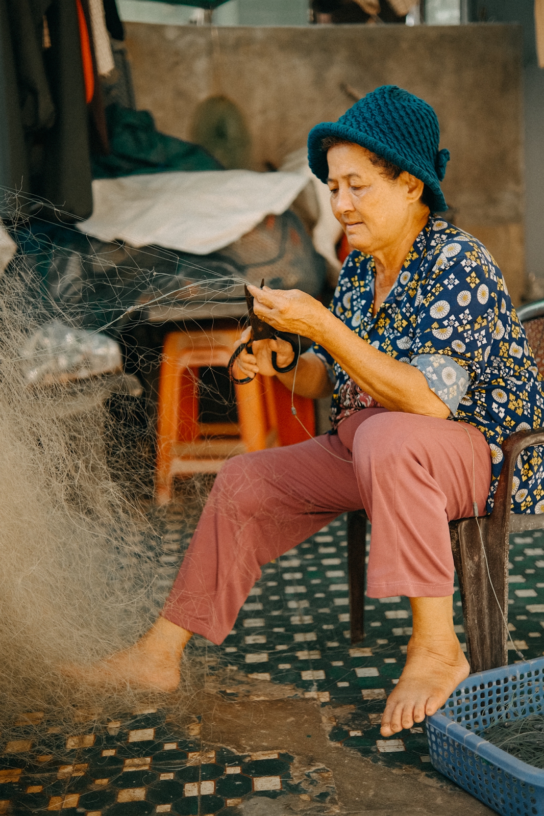 Đón bình minh thơ mộng trên làng chài Nhơn Lý- Ảnh 6.