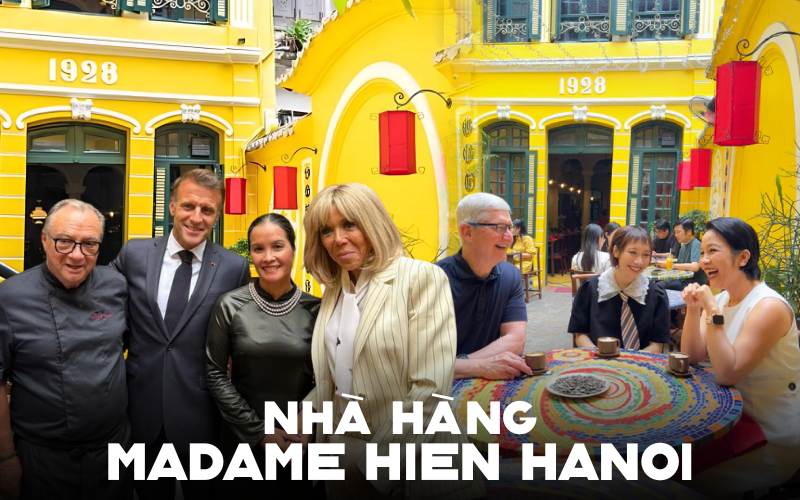 Nhà hàng vừa tiếp đón Tổng thống Pháp: Hoạt động gần 1 thế kỷ, Tim Cook, Lưu Diệc Phi cũng từng dùng bữa ở đây!- Ảnh 1.