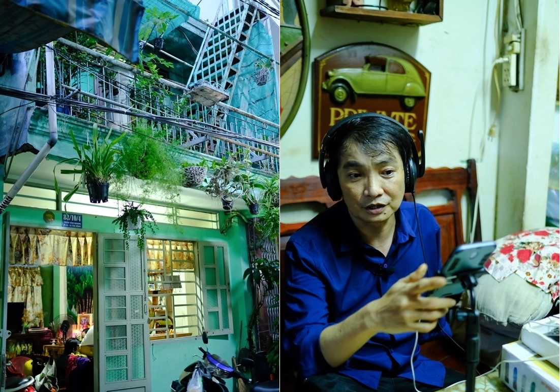Nam ca sĩ mất một cánh tay, ở chung nhà với 3 gia đình tại Tân Bình, tuổi 53 bán trà sữa mưu sinh- Ảnh 6.