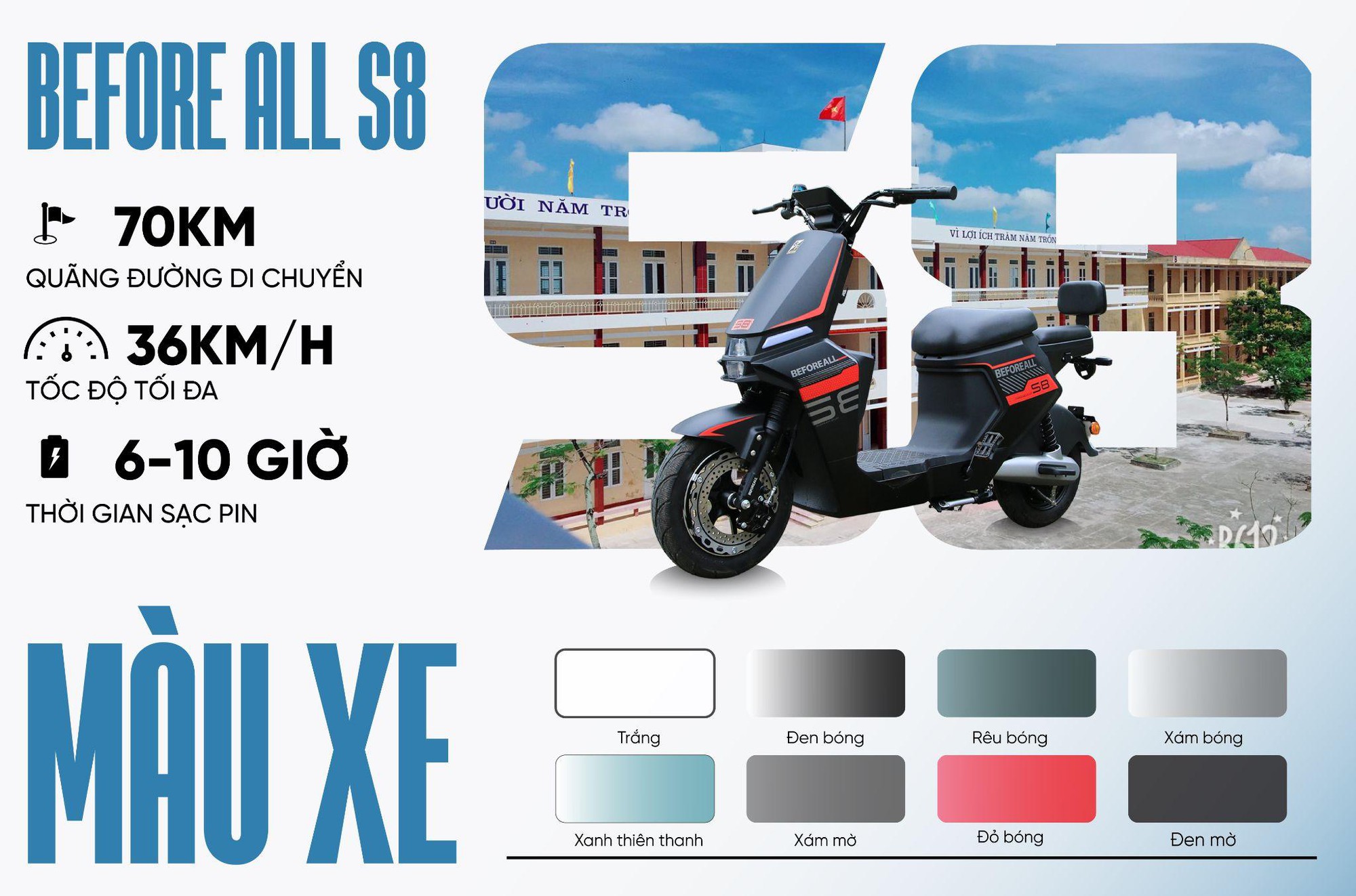Top xe đạp điện “chất khỏi bàn” của Before All: Gen Z vừa thích đi học, vừa thích đi chơi- Ảnh 4.