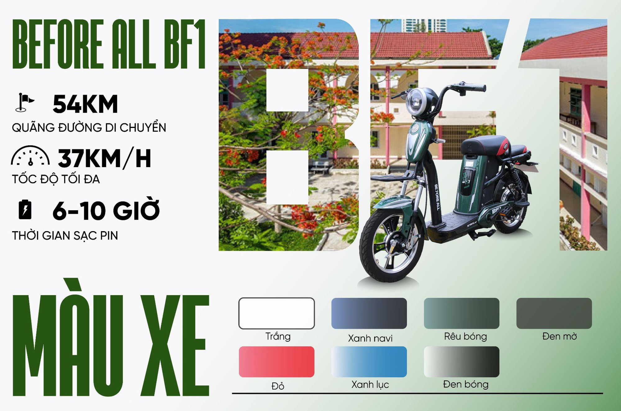 Top xe đạp điện “chất khỏi bàn” của Before All: Gen Z vừa thích đi học, vừa thích đi chơi- Ảnh 5.