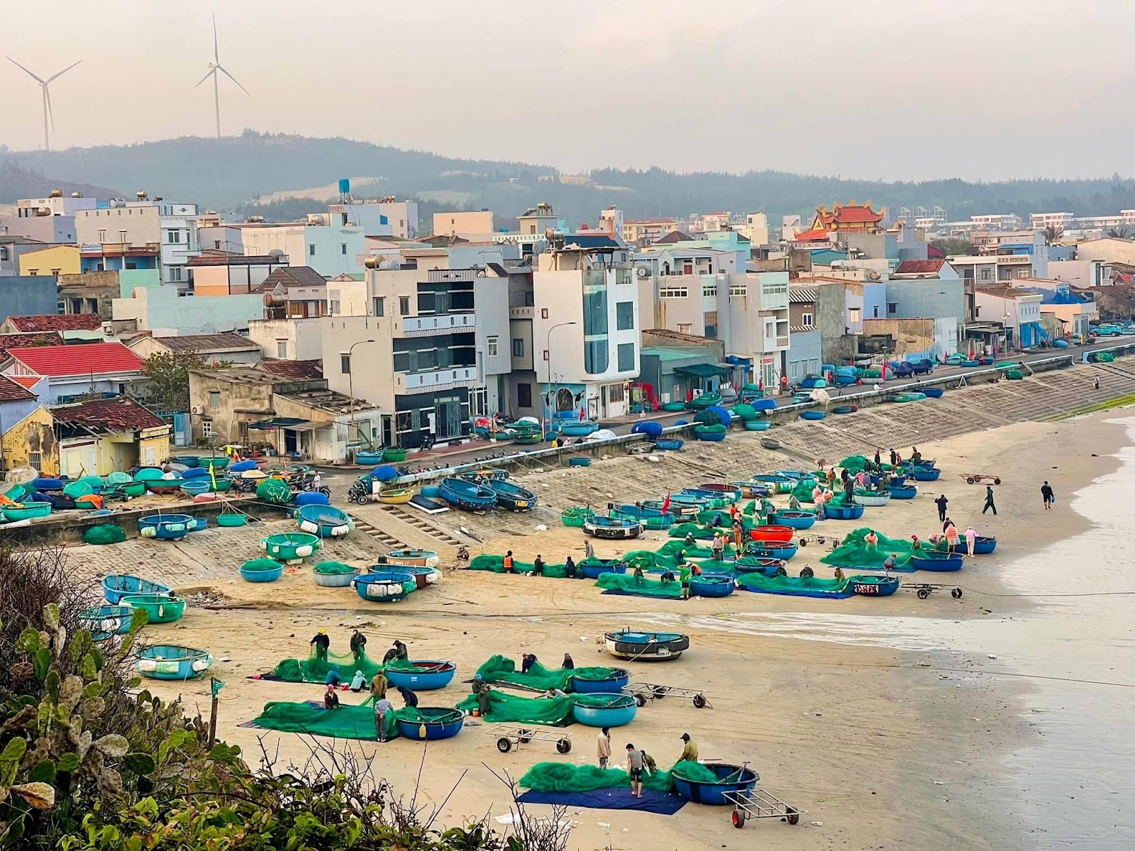 Đón bình minh thơ mộng trên làng chài Nhơn Lý- Ảnh 3.