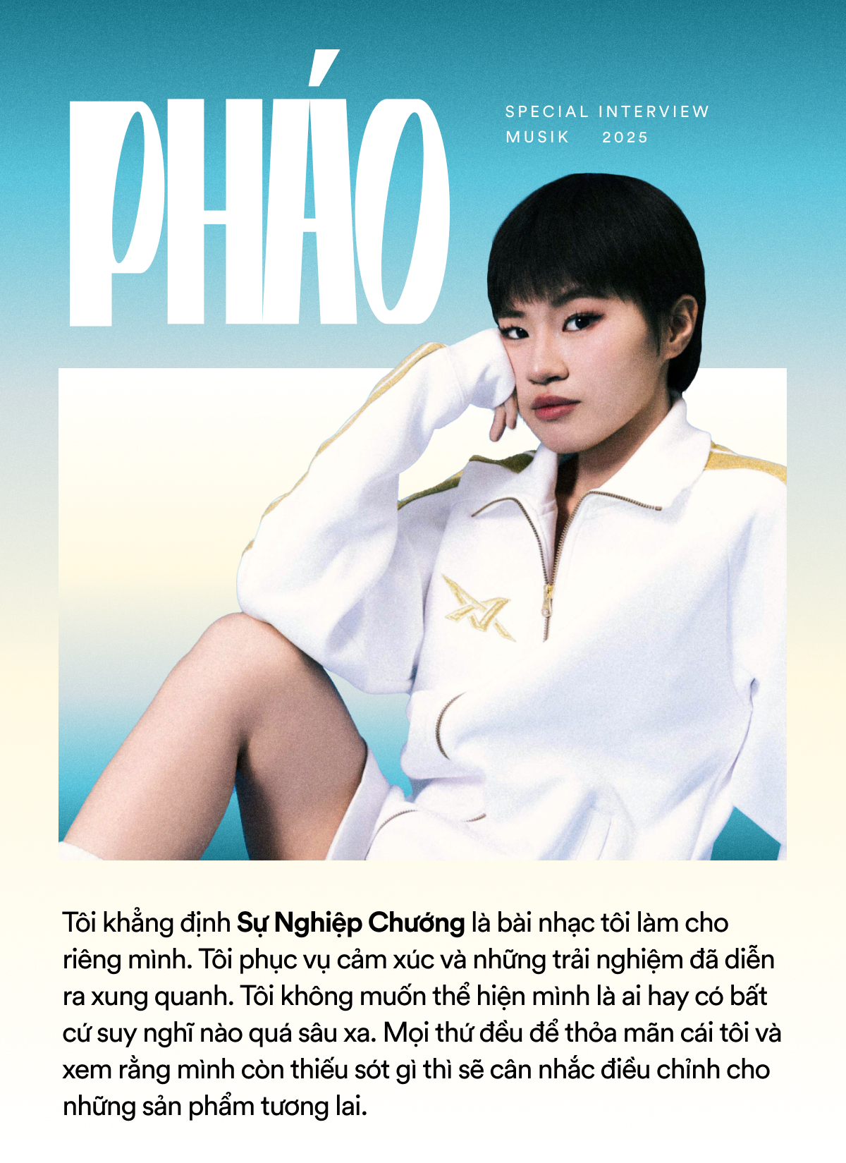 Pháo: “Nếu có thể khiến ai đó đồng cảm bằng chính tổn thương của mình, tôi xin nhận”- Ảnh 4.