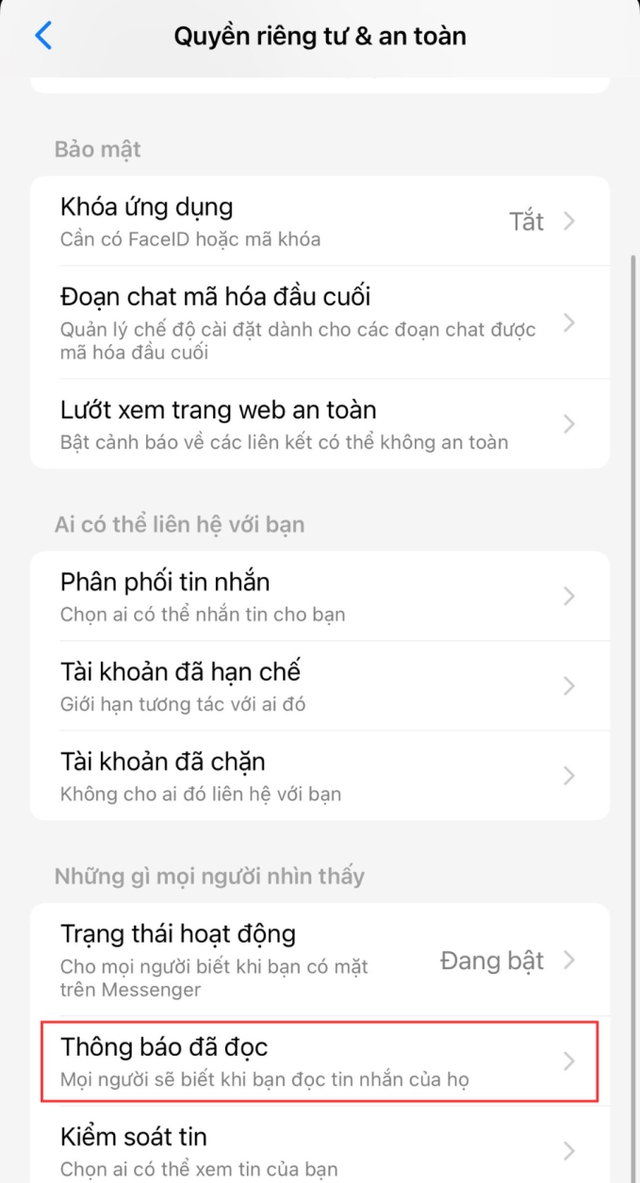 Cách đọc tin nhắn thoải mái trên Zalo, Messenger mà người gửi không biết- Ảnh 6.