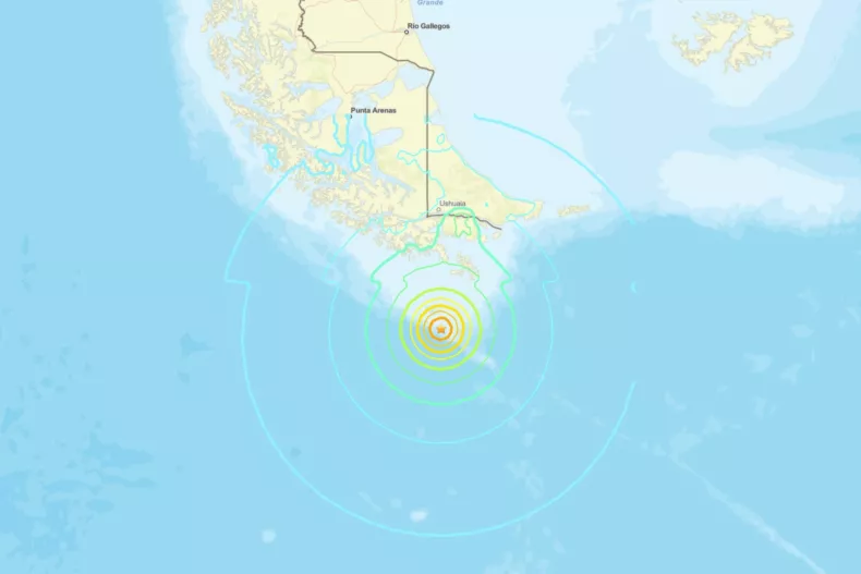 Nóng: Động đất mạnh ở Argentina, Chile ban bố khẩn cảnh báo sóng thần- Ảnh 1.