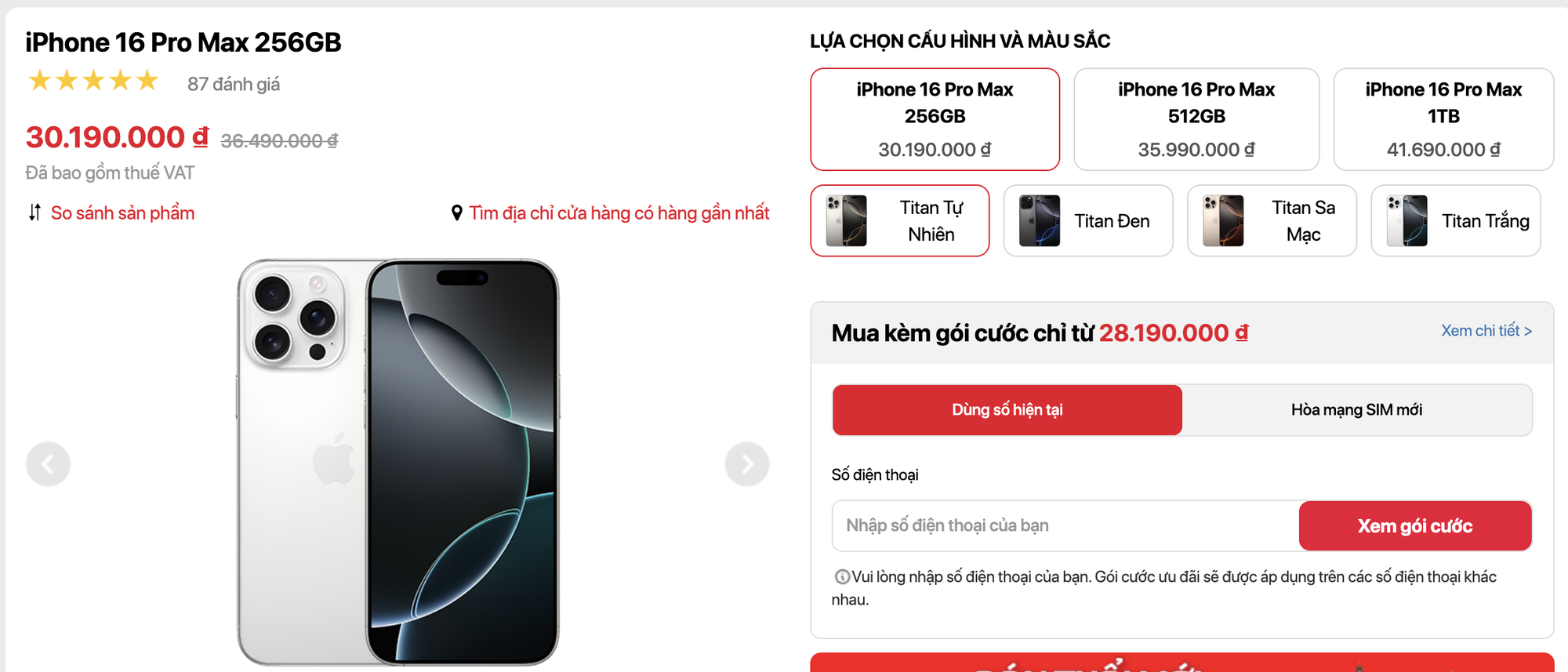 iPhone 16 Pro Max giảm hơn 5 triệu đồng, iPhone 16 rẻ chưa từng thấy từ khi mở bán tại Việt Nam- Ảnh 1.