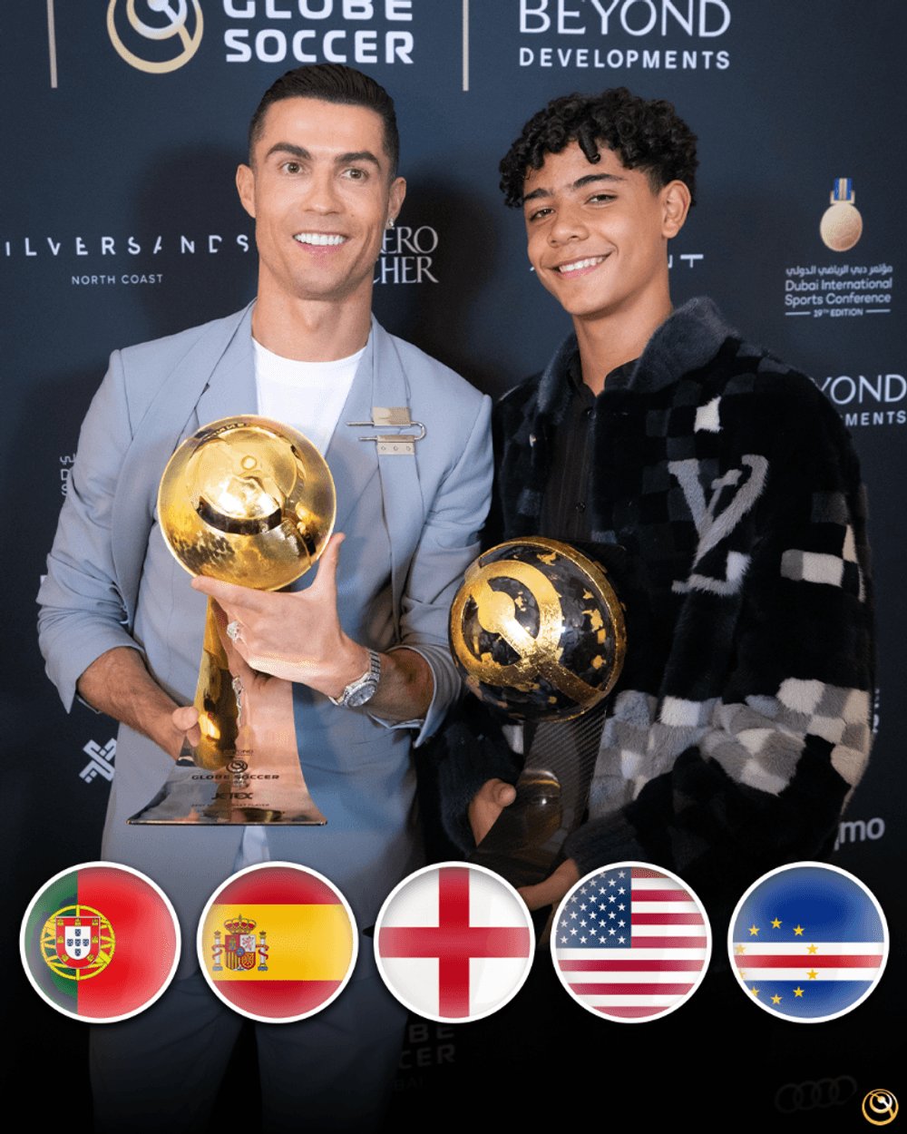 Ngỡ ngàng với diện mạo tuổi 14 của con trai Ronaldo- Ảnh 2.