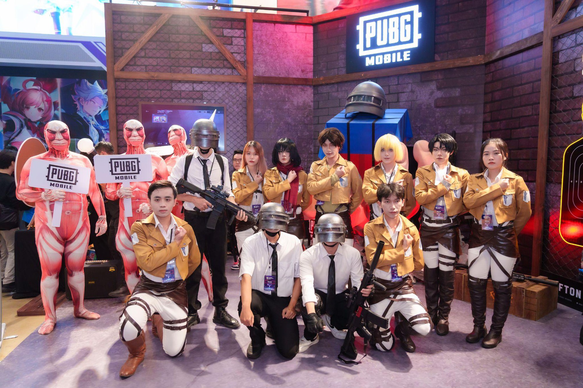 PUBG Mobile bùng nổ tại Vietnam Gameverse 2025 với trải nghiệm đậm chất Attack On Titan- Ảnh 2.