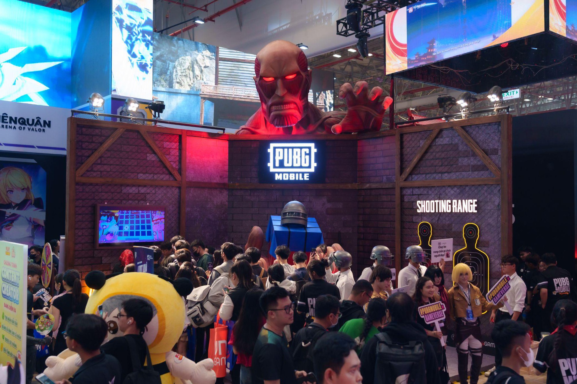 PUBG Mobile bùng nổ tại Vietnam Gameverse 2025 với trải nghiệm đậm chất Attack On Titan- Ảnh 3.
