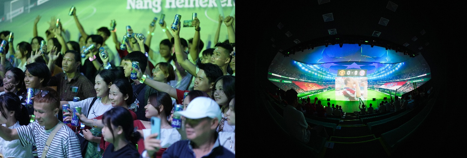 Heineken khuấy động đam mê cùng trái bóng: Trải nghiệm UEFA Champions League “siêu thực” ngay tại Việt Nam- Ảnh 4.