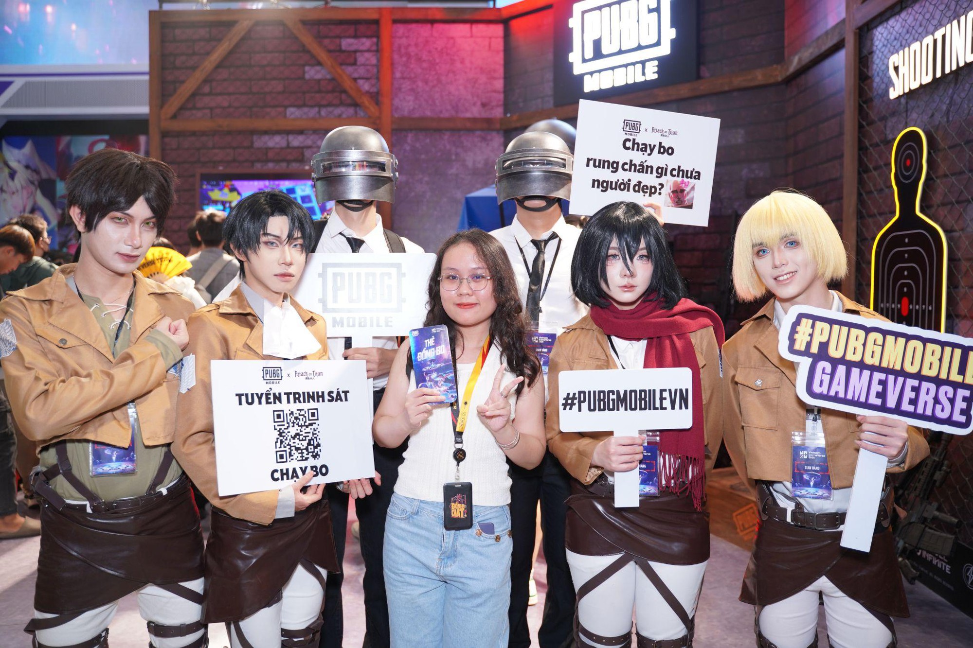 PUBG Mobile bùng nổ tại Vietnam Gameverse 2025 với trải nghiệm đậm chất Attack On Titan- Ảnh 7.