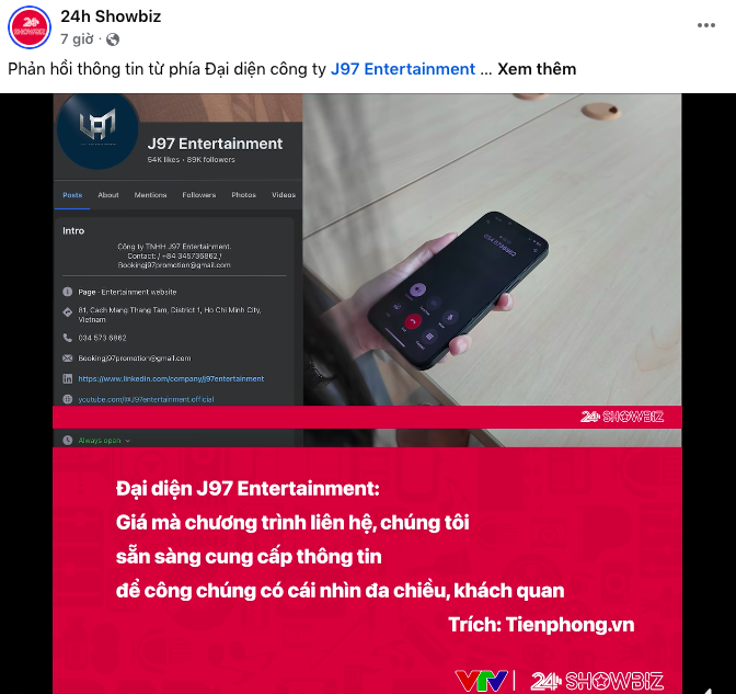 VTV tiếp tục phản hồi Công ty J97: Đã cởi mở nhưng đối phương 
