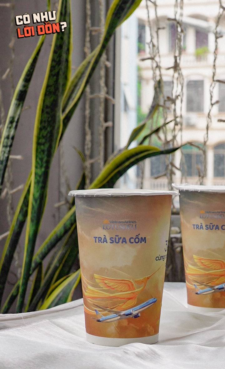 Cận cảnh cốc trà sữa cốm 50k của Vietnam Airlines: Bao bì đẹp nhưng topping bên trong mới là điều đáng chú ý- Ảnh 12.